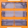 Органайзер пластмасов, e.toolbox.pro.20, 6 секции 267х157х262мм