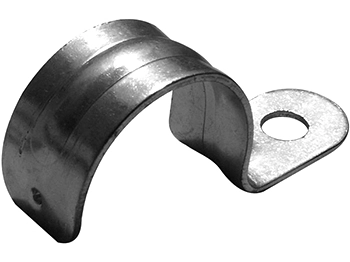 Скоба e.met.clips.stand.32.1s за металоръкав /гофра/32mm (1.1/4"), едностранна