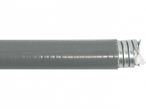 Гофрирана тръба метална с PVC покритие, UV e.met.sleeve.stand.proof.slfg.26 (50m)