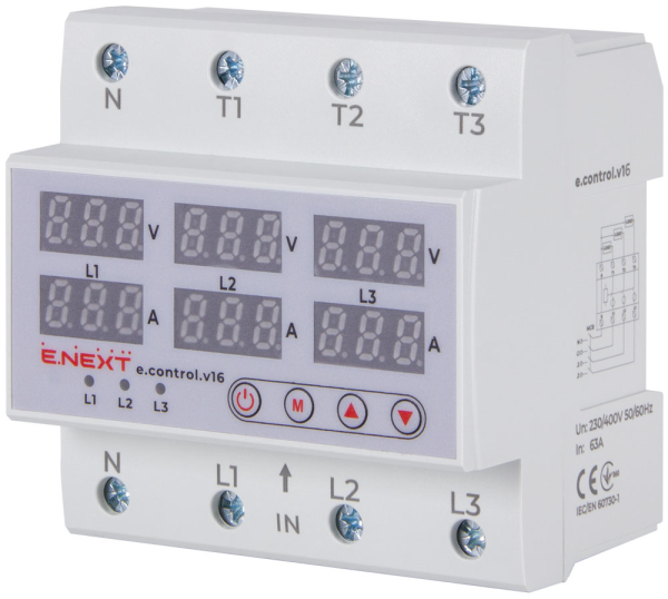 Voltage control relays