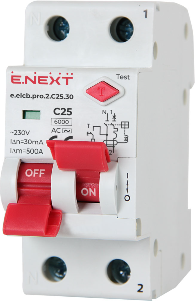 Circuit breakers with overcurrent protection of the E.PRO series