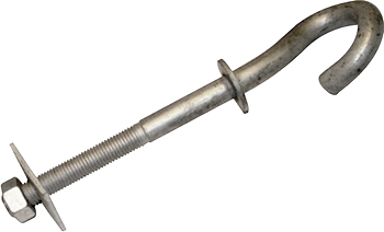 Haken und Bolzen