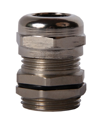 Месингов кабелен щуцер PG13.5 никелиран IP65 E.NEXT