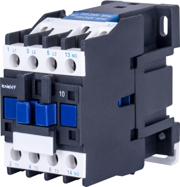 Контактор E.NEXT 9A 24V AC 3P 1NC