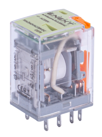 Междинно реле E.NEXT 10A 230V AC 2CO