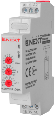 ZEITRELAIS MULTIFUNKTIONAL E.CONTROL.T06M