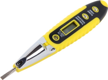 ANZEIGE-TESTER E.TOOL.TEST10 130X3 GERADE SCHLITZ ACE/DC12 -250V