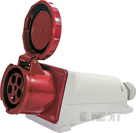 Стационарен силов контакт E.SOCKET.145.125.67, 5P, 400V, IP67, 125A