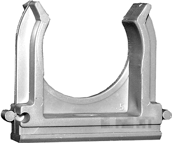 Клипса E.G.TUBE.CLIP.STAND.32 за гофрирана тръба Ø32 mm, пакет 25 броя