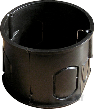 Mounting box E.DB.STAND.100 D60 for brick and concrete, single, pack of 100 pcs.