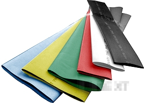 Термосвиваем шлаух e.termo.stand.6.3.black, 6/3, 1м, черен