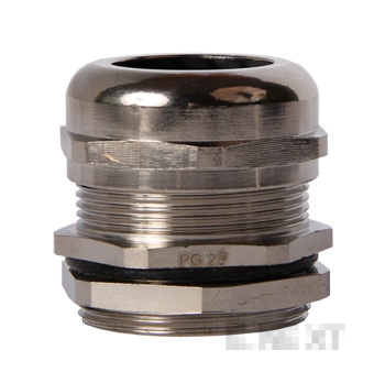 Кабелен щуцер PG29 месингов никелиран IP65 E.NEXT