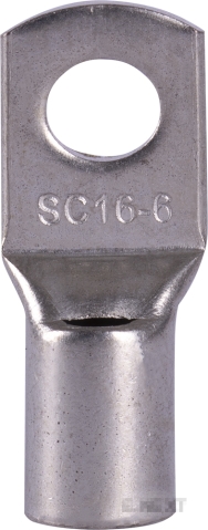 Tinned copper cable lug 16 mm² D6.2 E.NEXT
