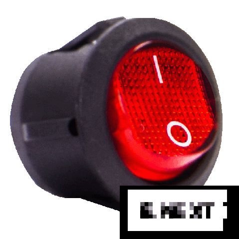 KEY SWITCH E.SWITCH.KEY.01, 3 PIN, ON/OFF, WITH INDICATION E.NEXT