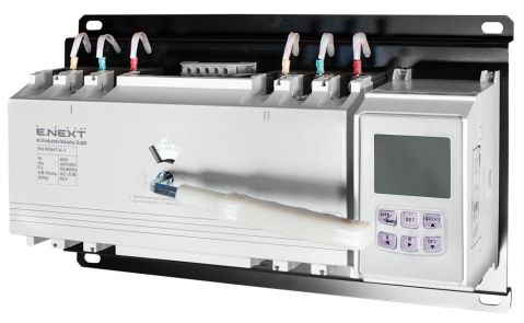 Automatic transfer switch (ATS) e.industrial.ats.3.80, 3P, 80 A, E.NEXT