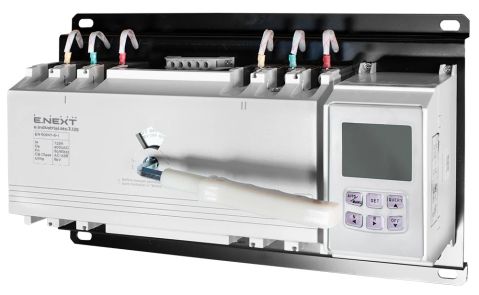 Automatic transfer switch (ATS) e.industrial.ats.3.125, 3P, 125 A, E.NEXT
