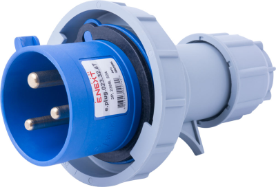 Преносим силов щепсел E.PLUG.023.32.67, 3P, 230V, 32A, IP67