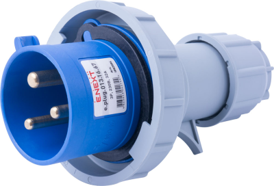 Преносим силов щепсел E.PLUG.013.16.67, 3P, 230V, 16A, IP67
