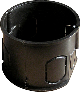 Mounting box E.DB.STAND.100 D60 for brick and concrete, single, pack of 100 pcs.