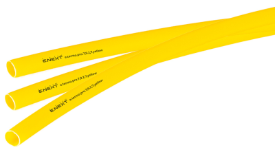 Термосвиваем шлаух с лепилен слой e.termo.pro.7.9.2.7.yellow, 7,9/2,7 мм, 1 м, жълт