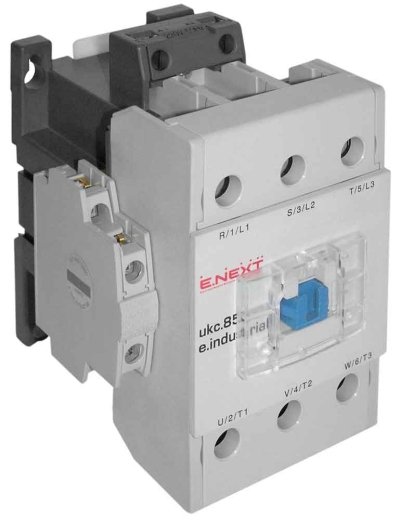 Schütz e.industrial.ukc.85.110, 85A, 110V, 1 Schließer+1 Öffner