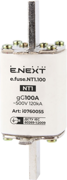 AC fuse E.FUSE NT1 100A E.NEXT