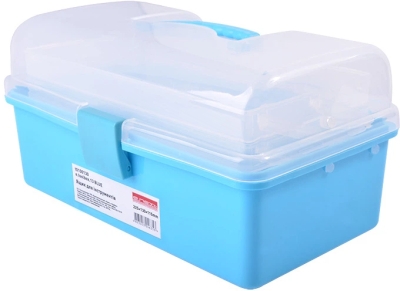 КУФАР ЗА ИНСТРУМЕНТИ, E.TOOLBOX.13 СИН, 225Х130Х115ММ E.NEXT