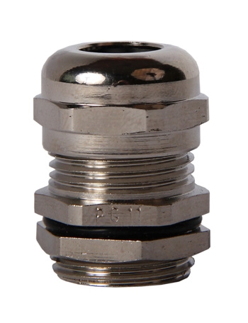 Brass cable gland PG11 nickel-plated IP65 E.NEXT
