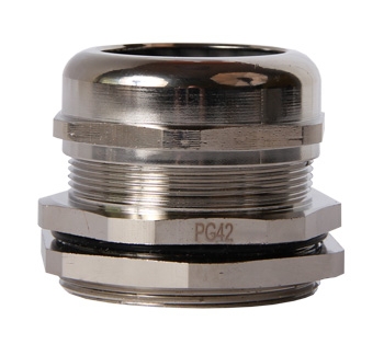 Brass cable gland PG42 nickel-plated IP65 E.NEXT
