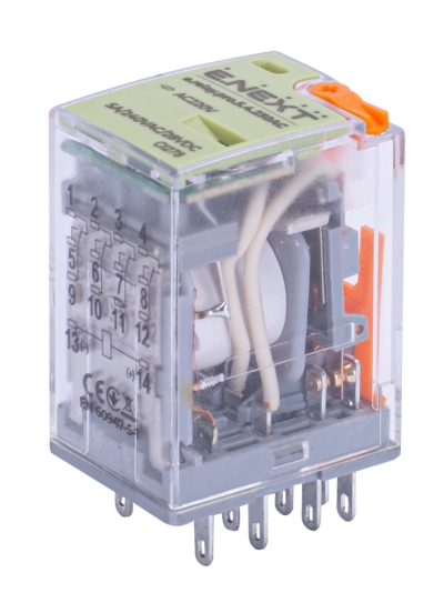 Междинно реле E.NEXT 5A 230V AC 4CO