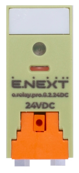 Intermediate relay 8A 24V DC 2CO E.NEXT e.relay.pro