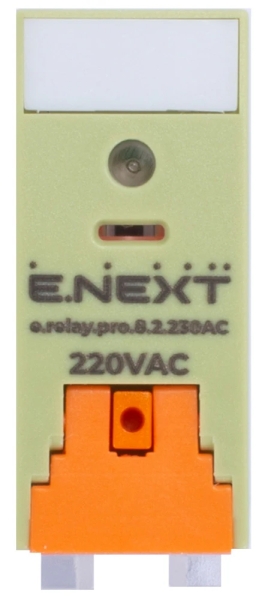 Intermediate relay 8A 230V AC 2CO E.NEXT e.relay.pro