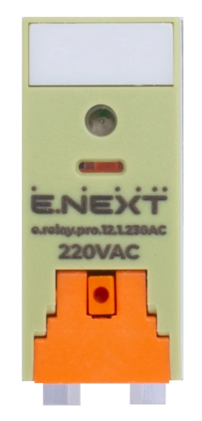 Zwischenrelais 12A 230V AC 1NO E.NEXT e.relay.pro
