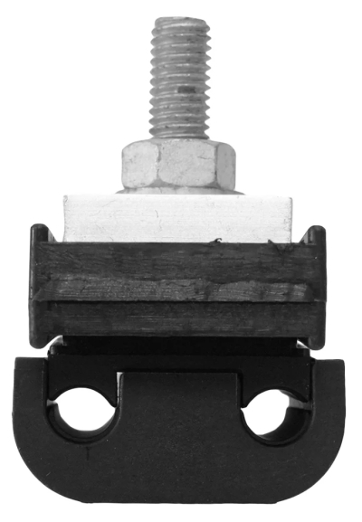 Anchor insulated clamp e.i.clamp.2.16.25.zr, reinforced, 2x(16–25 mm²), E.NEXT