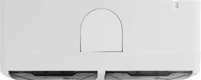 Double socket e.aqua.1232.grt with protective contact (schuko), for outdoor installation, IP54, white with transparent cap, 16 A 230 V, E.NEXT