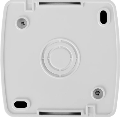 Single socket e.aqua.1231.grt with protective contact (schuko), for outdoor installation, IP54, white with transparent cap, 16 A 230 V, E.NEXT