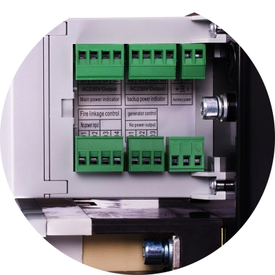 Automatic transfer switch (ATS) e.industrial.ats.4.100 4P 100 A, E.NEXT