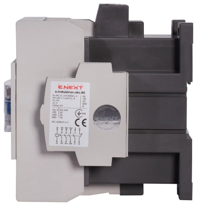 Contactor e.industrial.ukc.85.110, 1NO+1NC, E.NEXT
