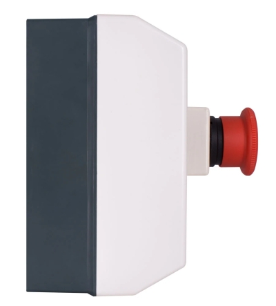 Plastic housing E.MP.PRO.BOX IP54 with "Stop" button E.NEXT