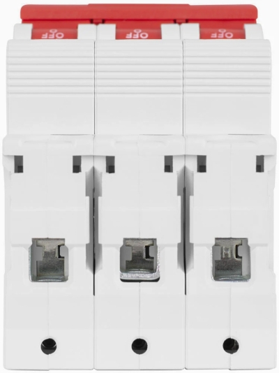 Modular circuit breaker e.mcb.stand.60.3.C6, 3p, 6 A, C, 6kA, E.NEXT