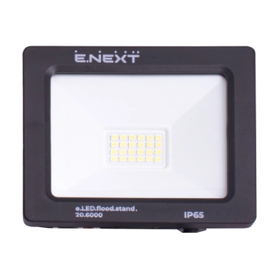 Spot LED e.LED.flood.standard.20.6000, 20W, 6000K E.NEXT