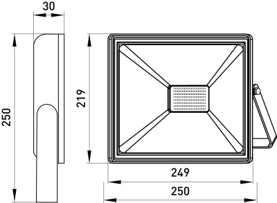 Proiector LED e.LED.standard.100.6000, 100W, 6000K E.NEXT