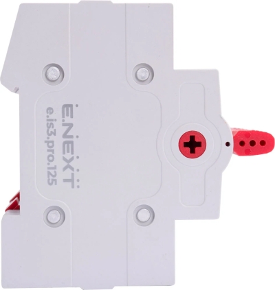 Three-position load switch e.is3.pro.2.125, 2p, 125 A, E.NEXT