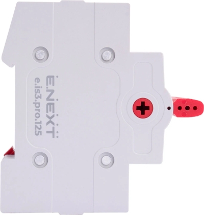 Three-position load switch e.is3.pro.1.125, 1p, 125 A, E.NEXT