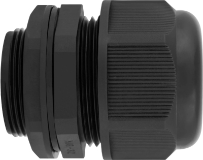 Wasserdichte Armatur e.mg.stand.32, IP68, schwarz E.NEXT