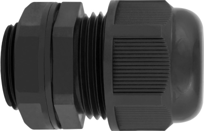 Wasserdichte Armatur e.mg.stand.25, IP68, schwarz E.NEXT
