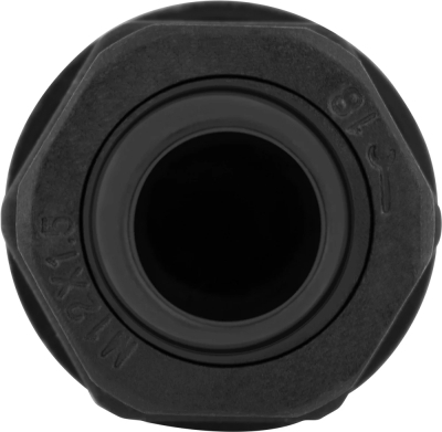 Wasserdichte Armatur e.mg.stand.12, IP68, schwarz E.NEXT