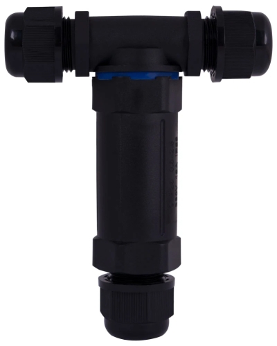 Conector de cablu în formă de T impermeabil e.wcc.cnp25t, IP68 E.NEXT