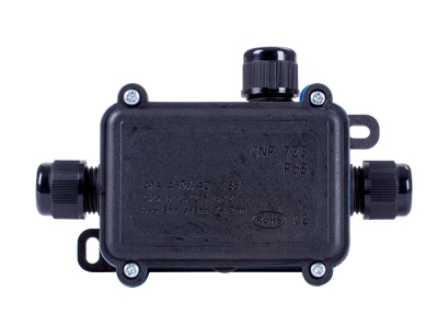 Distribution box e.wdb.cnp723.3t with terminal block, 133×81×42 mm, IP68, E.NEXT