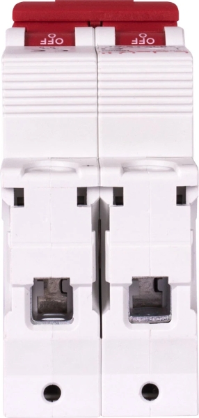 Modular circuit breaker e.mcb.stand.60.DC.2.C63, 2p, 63 A, C, 6kA, DC, E.NEXT